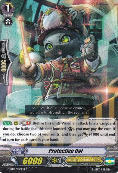 Image of Protective Cat (G-BT12/055EN) [Dragon King's Awakening]