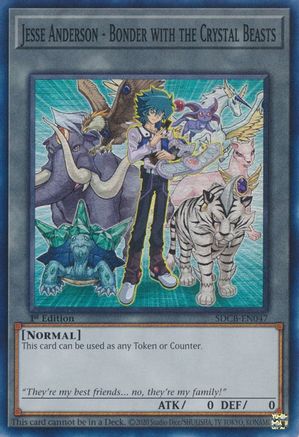 Image of Jesse Anderson - Bonder with the Crystal Beasts [SDCB-EN047] Super Rare