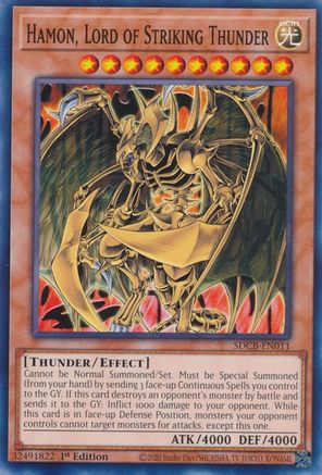 Image of Hamon, Lord of Striking Thunder [SDCB-EN011] Common
