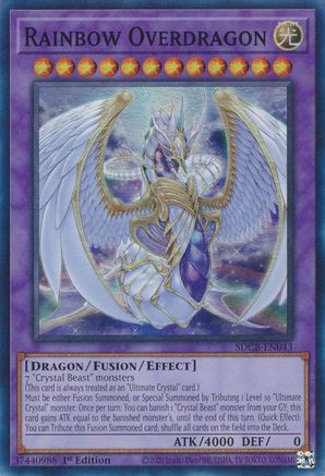 Image of Rainbow Overdragon [SDCB-EN043] Super Rare