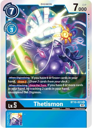Image of Thetismon [BT10-023] [Xros Encounter]