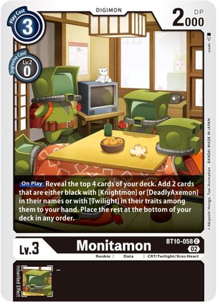 Image of Monitamon [BT10-058] [Xros Encounter]