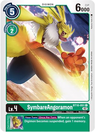 Image of SymbareAngoramon [BT10-051] [Xros Encounter]
