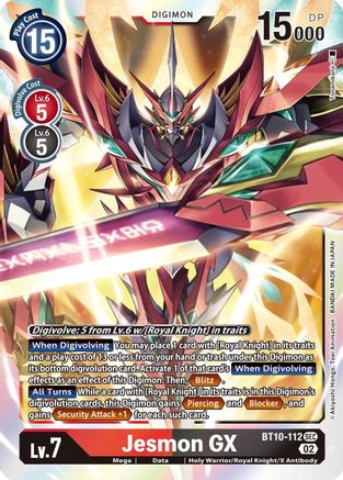 Image of Jesmon GX [BT10-112] [Xros Encounter]