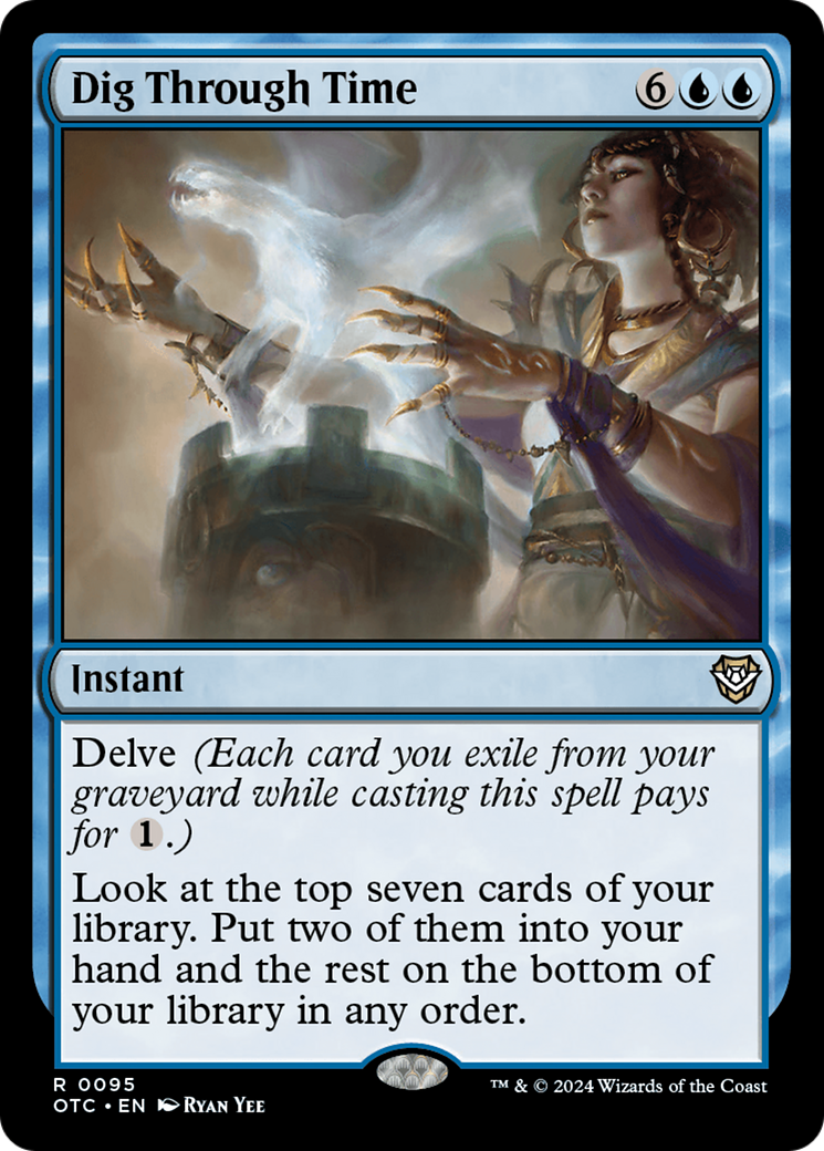 Image of Dig Through Time [Outlaws of Thunder Junction Commander]
