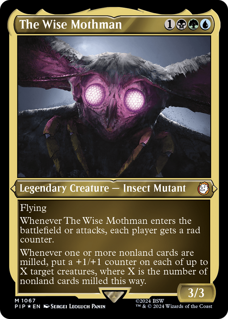 Image of The Wise Mothman (Display Commander) [Fallout]