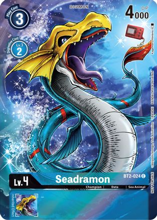 Image of Seadramon [BT2-024] (25th Special Memorial Pack) [Release Special Booster Promos]