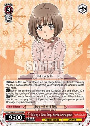 Image of Taking a New Step, Kaede Azusagawa [Rascal Does Not Dream of a Dreaming Girl]