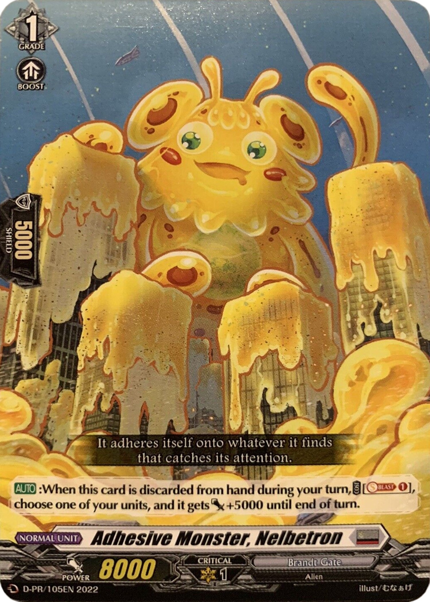Image of Adhesive Monster, Nelbetron (D-PR/105EN) [D Promo Cards]