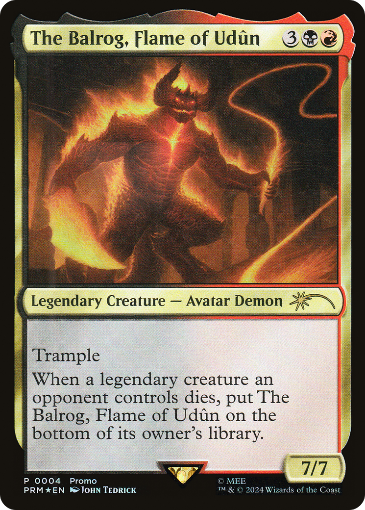 Image of The Balrog, Flame of Udun [Resale Promos]