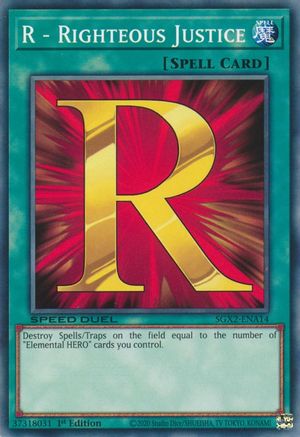 Image of R - Righteous Justice [SGX2-ENA14] Common