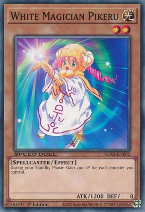 Image of White Magician Pikeru [SGX2-ENE02] Common