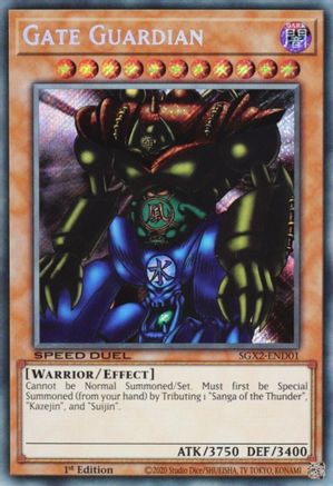 Image of Gate Guardian [SGX2-END01] Secret Rare