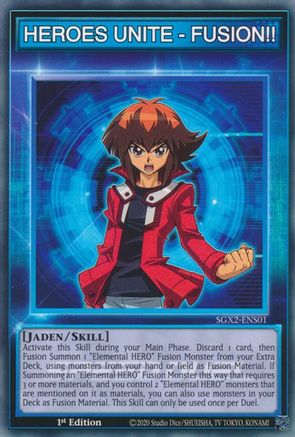 Image of HEROES UNITE - FUSION!! [SGX2-ENS01] Common