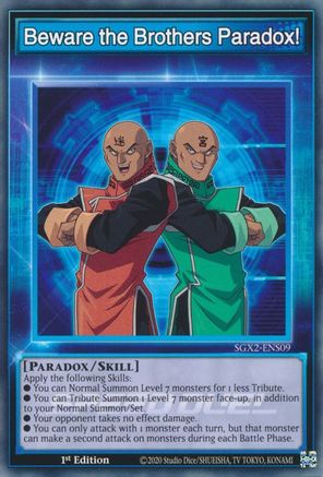 Image of Beware the Brothers Paradox! [SGX2-ENS09] Common