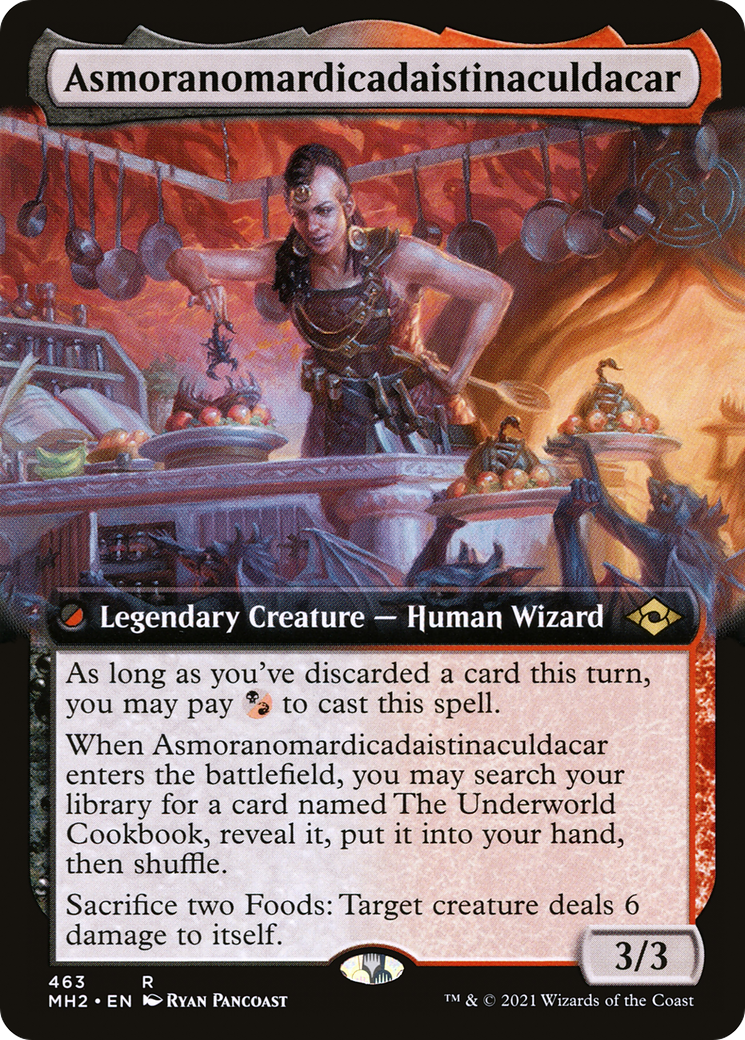 Image of Asmoranomardicadaistinaculdacar (Extended Art) [Modern Horizons 2]