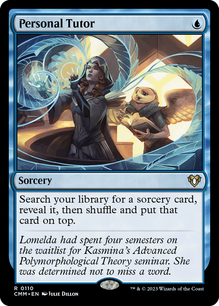 Image of Personal Tutor [Commander Masters]