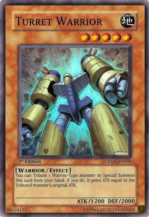 Image of Turret Warrior [CRMS-EN001] Super Rare