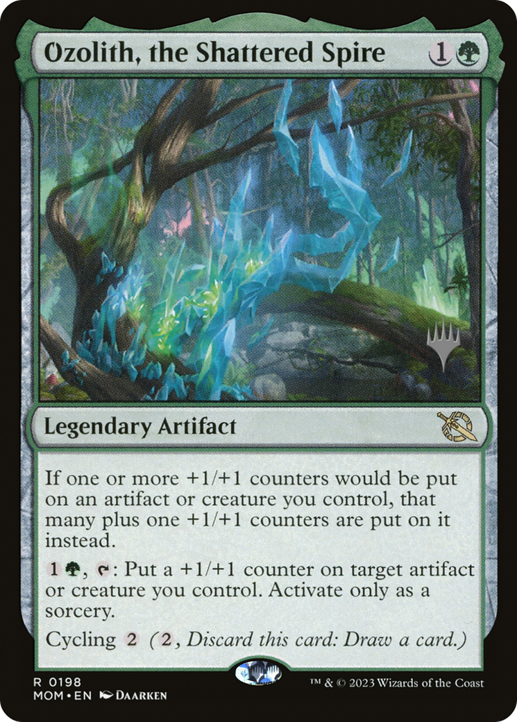 Image of Ozolith, the Shattered Spire (Promo Pack) [March of the Machine Promos]