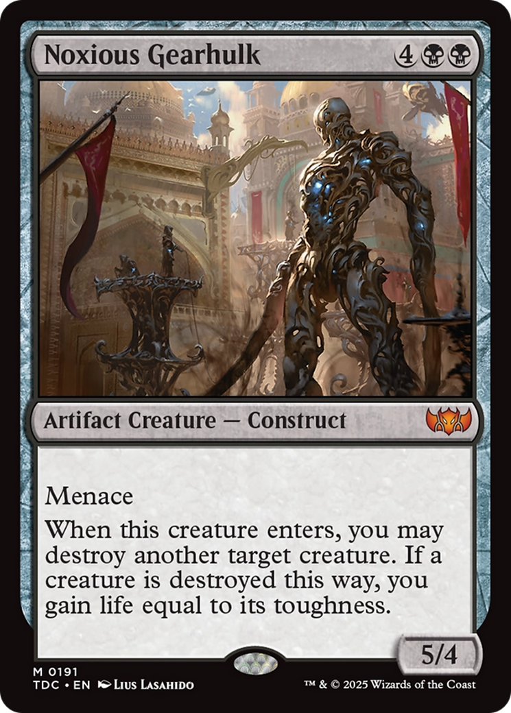 Image of Noxious Gearhulk [Tarkir: Dragonstorm Commander]
