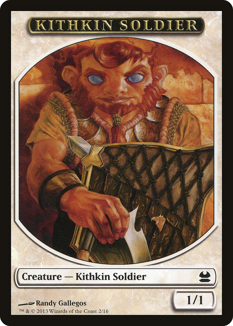 Image of Kithkin Soldier Token [Modern Masters Tokens]