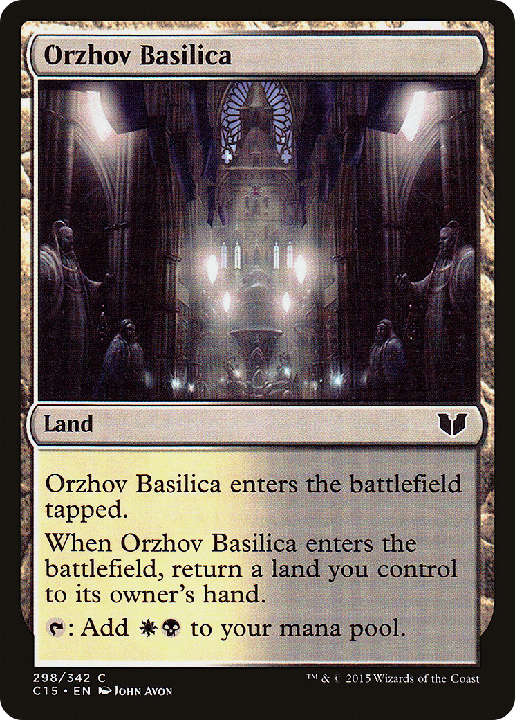 Image of Orzhov Basilica [Commander 2015]