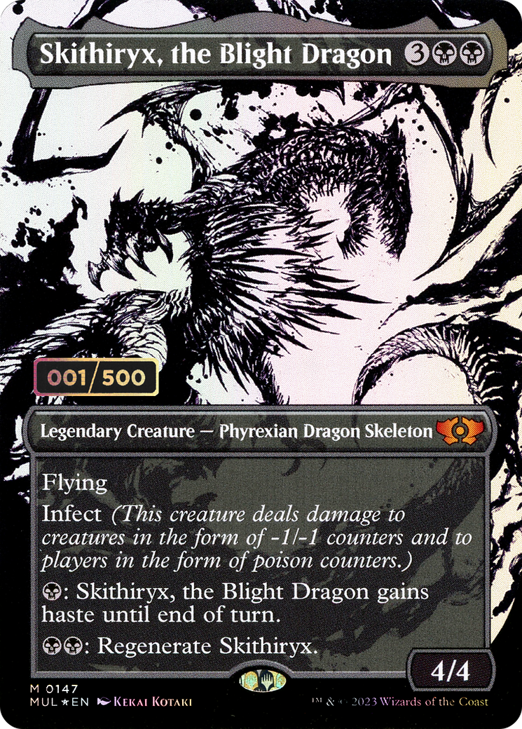 Image of Skithiryx, the Blight Dragon (Serialized) [Multiverse Legends]