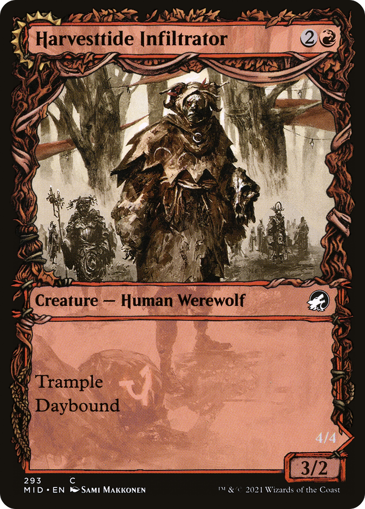 Image of Harvesttide Infiltrator // Harvesttide Assailant (Showcase Equinox) [Innistrad: Midnight Hunt]