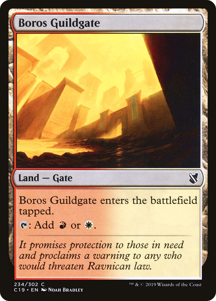 Image of Boros Guildgate [Commander 2019]
