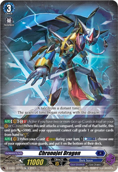 Image of Chronojet Dragon (D-SS02/001EN) [Stride Deckset -Chronojet-]
