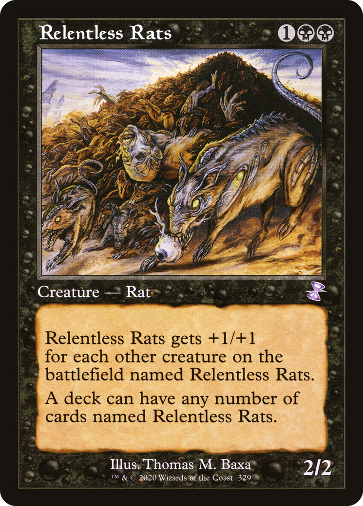 Image of Relentless Rats (Timeshifted) [Time Spiral Remastered]