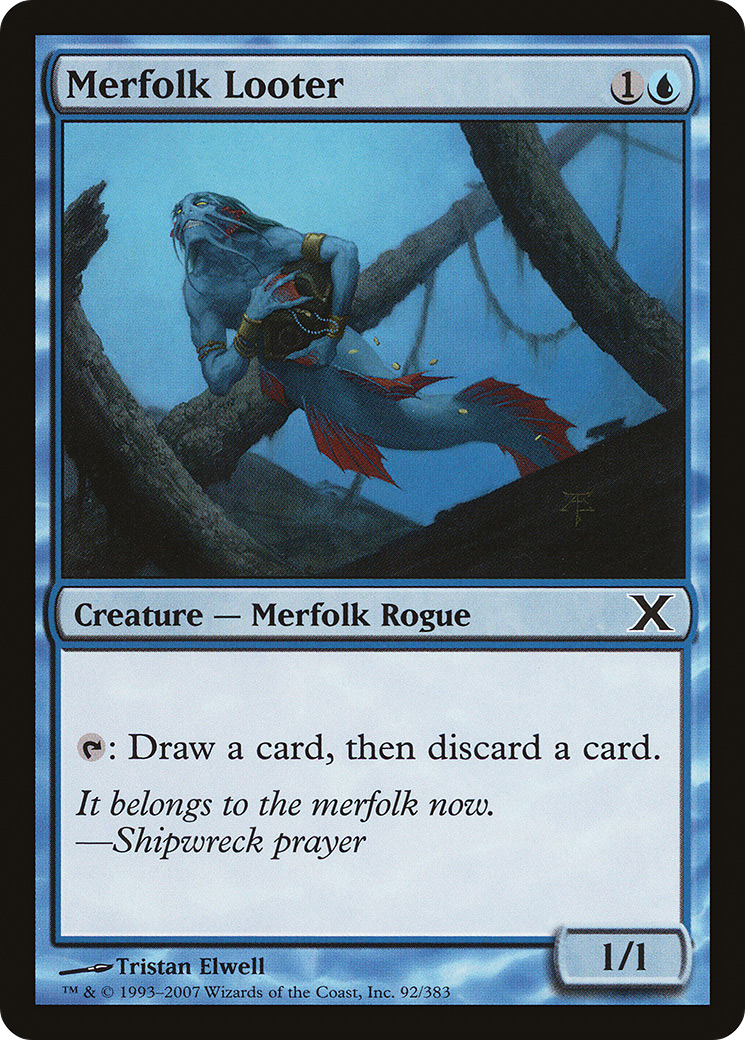 Image of Merfolk Looter [Tenth Edition]