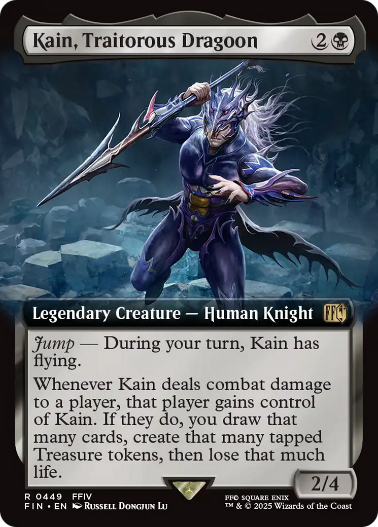 Image of Kain, Traitorous Dragoon (Extended Art) [FINAL FANTASY]