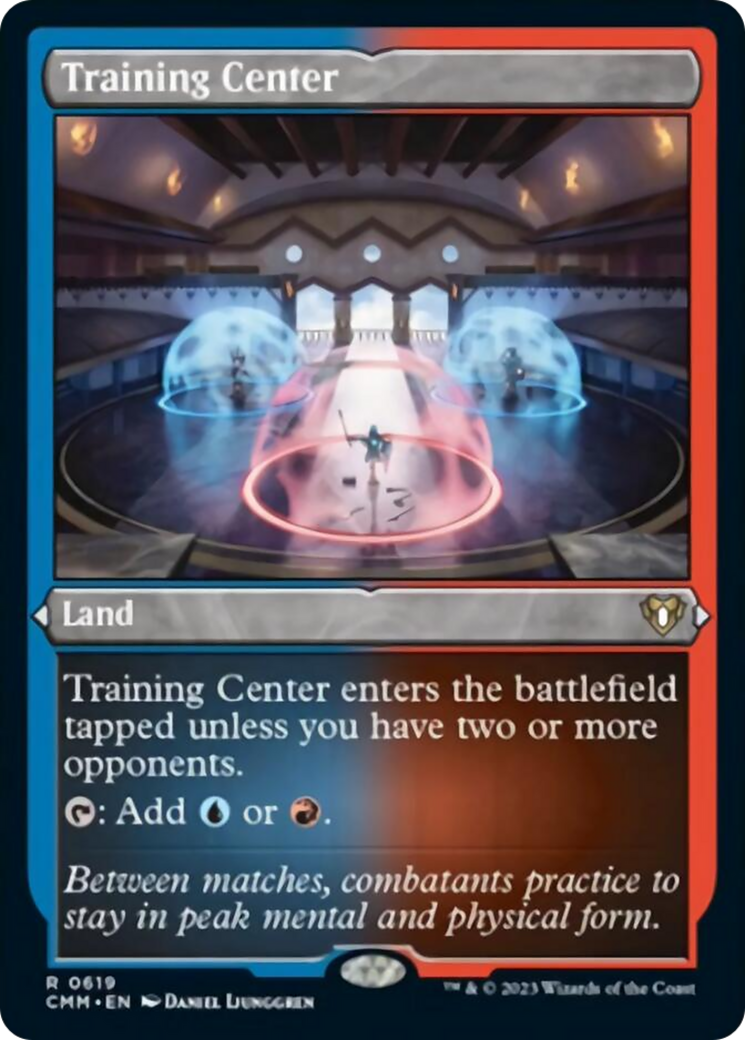 Image of Training Center (Foil Etched) [Commander Masters]