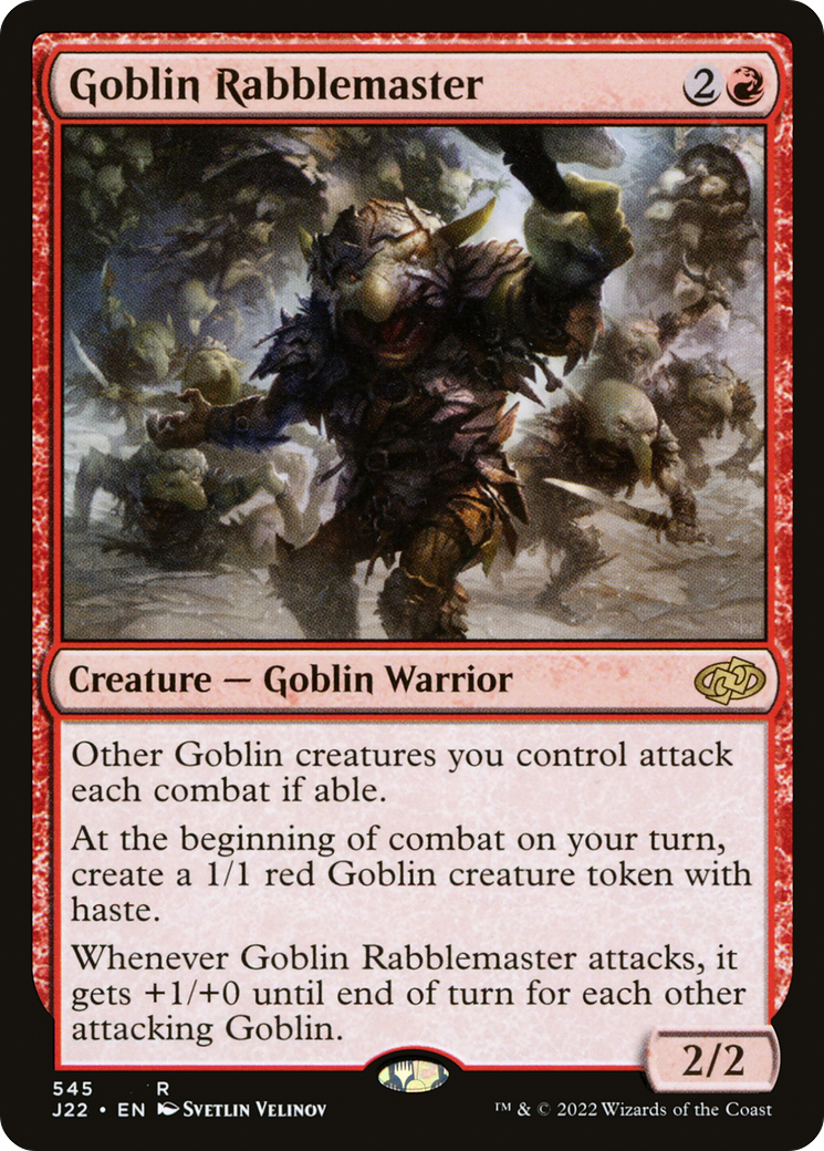 Image of Goblin Rabblemaster [Jumpstart 2022]