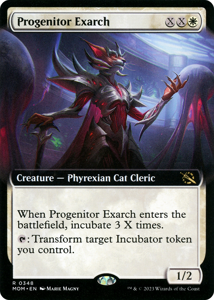 Image of Progenitor Exarch (Extended Art) [March of the Machine]