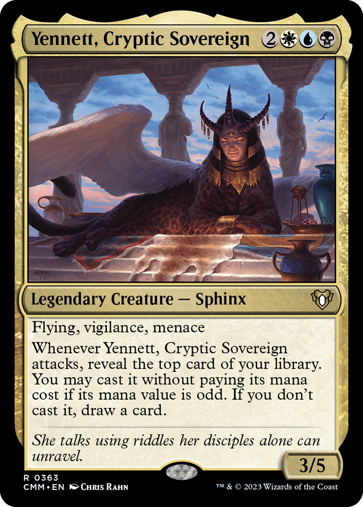 Image of Yennett, Cryptic Sovereign [Commander Masters]