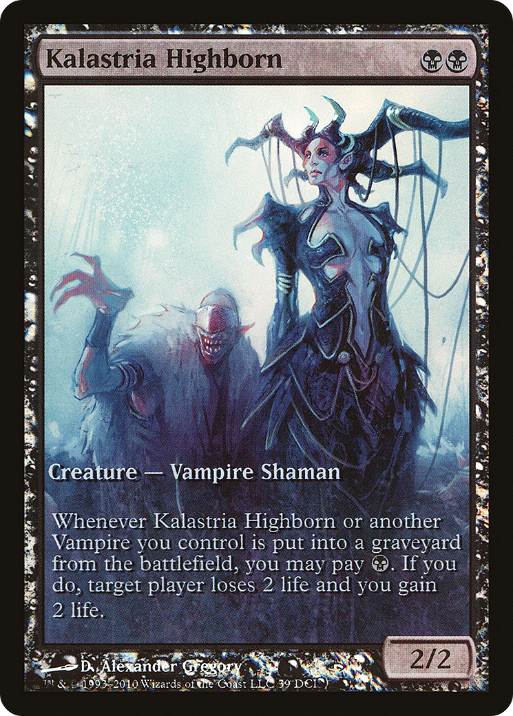 Image of Kalastria Highborn (Game Day) (Extended Art) [Worldwake Prerelease Promos]