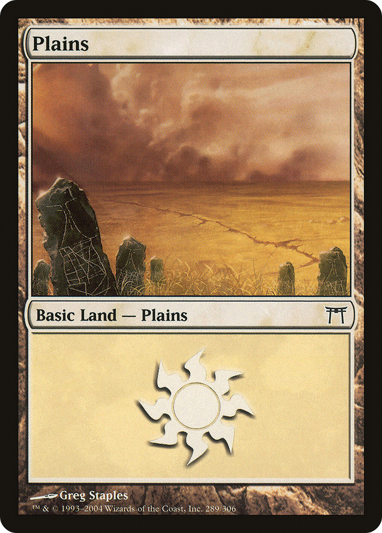 Image of Plains (289) [Champions of Kamigawa]