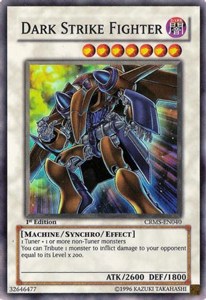 Image of Dark Strike Fighter [CRMS-EN040] Super Rare
