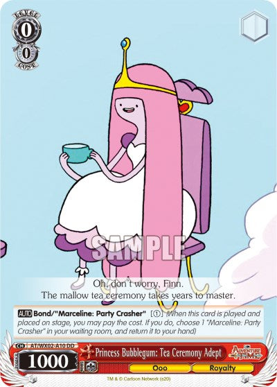 Image of Princess Bubblegum: Tea Ceremony Adept (AT/WX02-A10) (Promo) [Adventure Time]