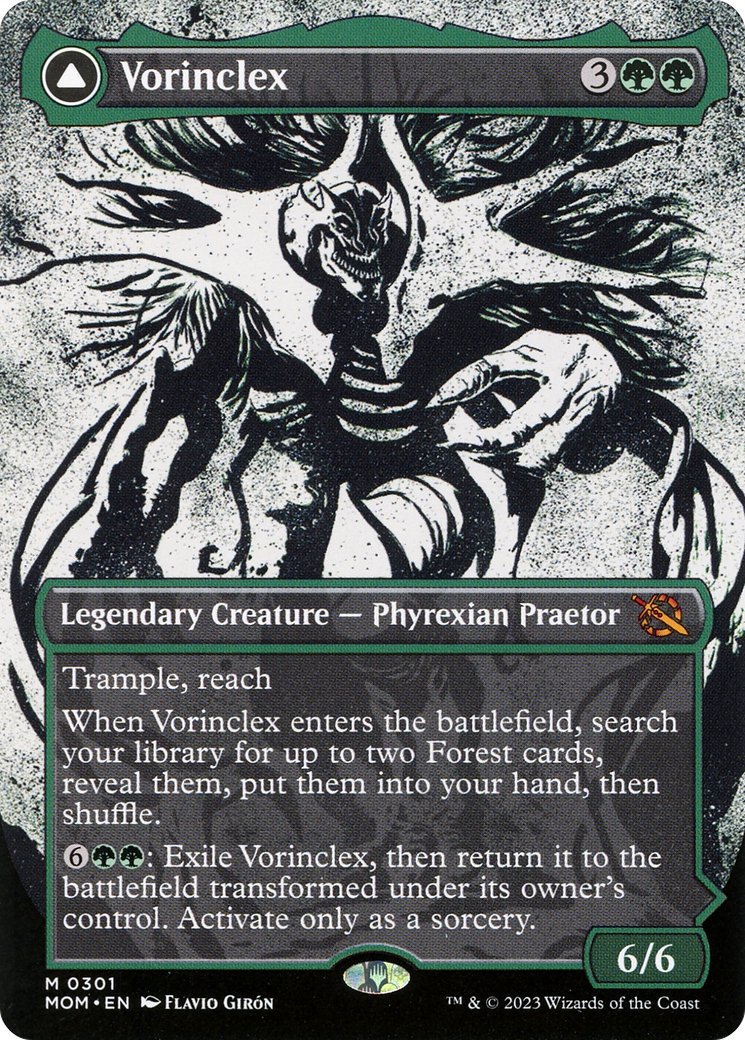 Image of Vorinclex // The Grand Evolution (Showcase Planar Booster Fun) [March of the Machine]