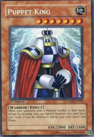 Image of Puppet King [CRMS-EN093] Secret Rare
