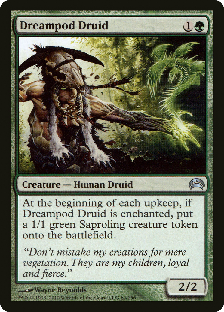 Image of Dreampod Druid (PC2-064) - Planechase 2012 Foil