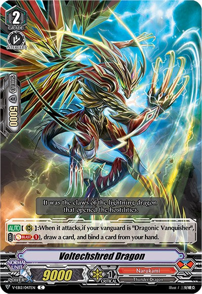 Image of Voltechshred Dragon (V-EB12/047EN) [Team Dragon's Vanity]