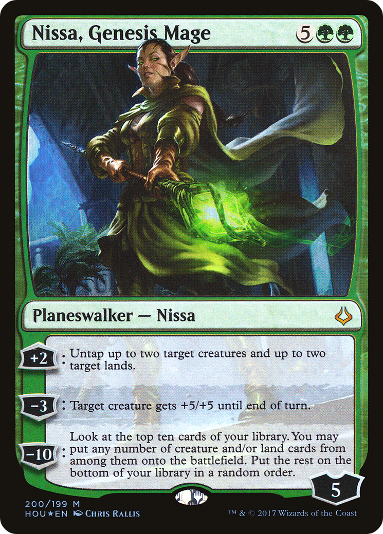 Image of Nissa, Genesis Mage [Hour of Devastation]