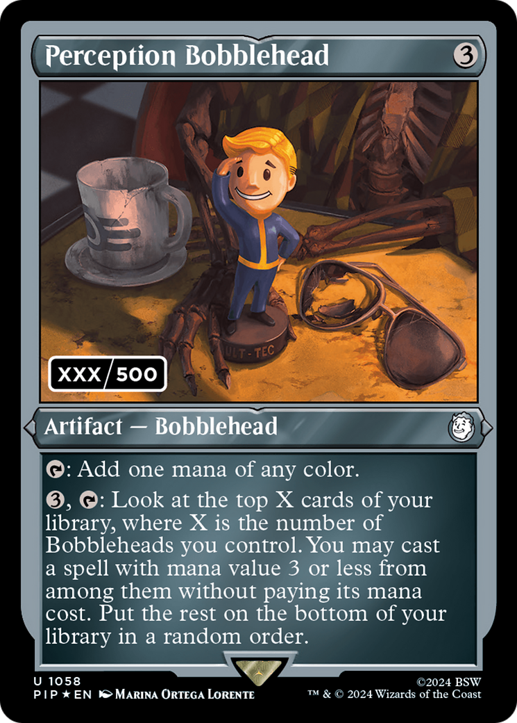 Image of Perception Bobblehead (Serial Numbered) [Fallout]