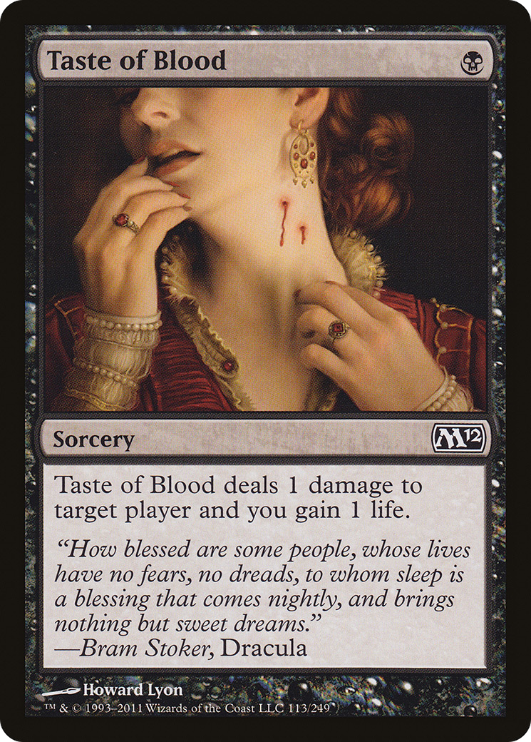 Image of Taste of Blood [Magic 2012]