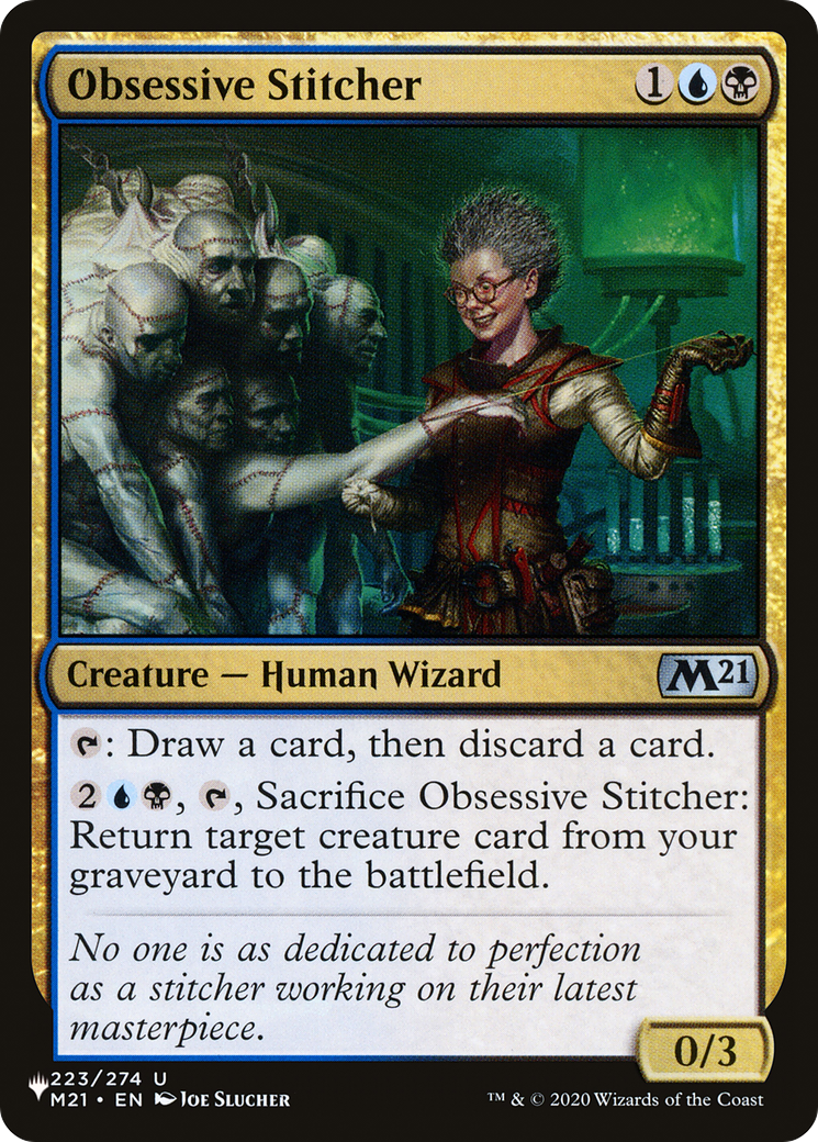 Image of Obsessive Stitcher [The List]