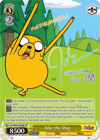 Image of Jake the Dog (AT/WX02-004SP SP) [Adventure Time]